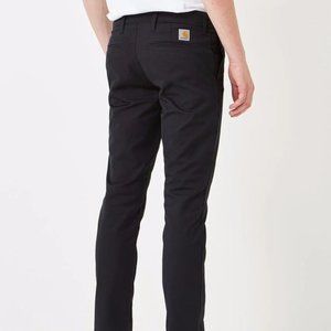 Men's Carhartt Sid Pant Chino (Slim) - Black